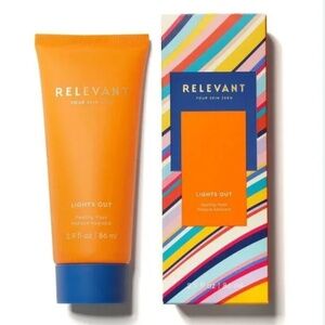 RELEVANT LIGHTS OUT Resting Face Mask ~ NEW in Box